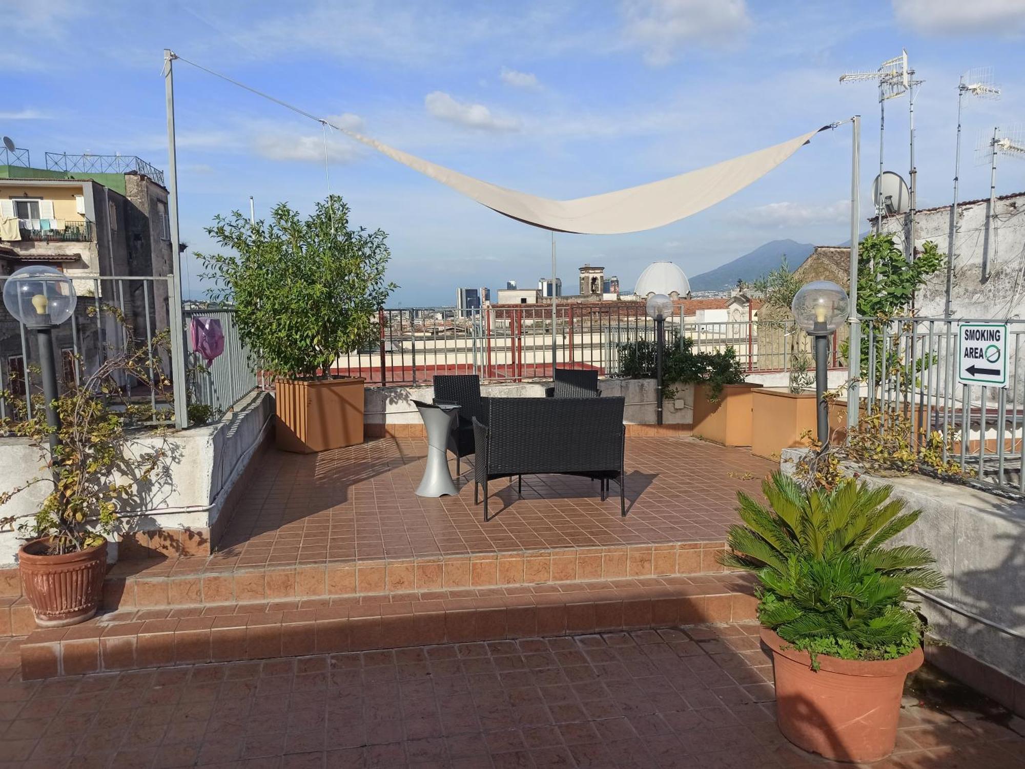 Hotel La Terrazza Delle Fate Nápoles Exterior foto